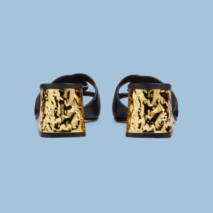 WOMEN'S INTERLOCKING G CUT-OUT SANDAL